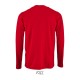 SO02074 SOL'S IMPERIAL LSL MEN - LONG-SLEEVE T-SHIR Red