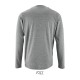 SO02074 SOL'S IMPERIAL LSL MEN - LONG-SLEEVE T-SHIR Grey Melange