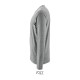 SO02074 SOL'S IMPERIAL LSL MEN - LONG-SLEEVE T-SHIR Grey Melange