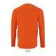 SOL'S IMPERIAL LSL MEN - LONG-SLEEVE T-SHIR Orange