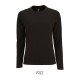 SO02075 SOL'S IMPERIAL LSL WOMEN - LONG-SLEEVE T-SHIRT Black
