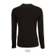 SO02075 SOL'S IMPERIAL LSL WOMEN - LONG-SLEEVE T-SHIRT Black