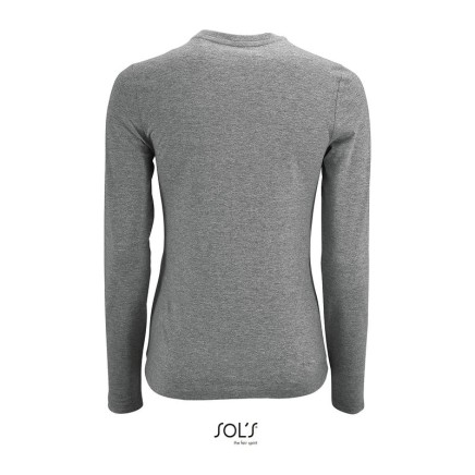 SO02075 SOL'S IMPERIAL LSL WOMEN - LONG-SLEEVE T-SHIRTH Grey melange SO02075 SOL'S IMPERIAL LSL WOMEN - LONG-SLEEVE T-SHIRTH Grey melange