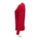 SO02075 SOL'S IMPERIAL LSL WOMEN - LONG-SLEEVE T-SHIRTH Red