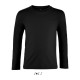 SO02947 SOL'S IMPERIAL LSL KIDS - LONG SLEEVE T-SHI Black