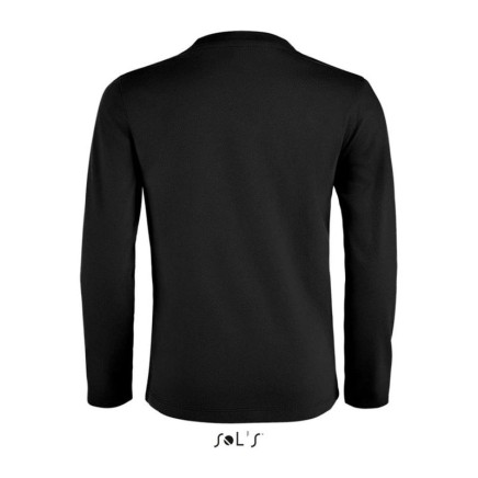 SO02947 SOL'S IMPERIAL LSL KIDS - LONG SLEEVE T-SHI Black SO02947 SOL'S IMPERIAL LSL KIDS - LONG SLEEVE T-SHI Black