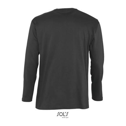 SO11420 SOL'S MONARCH - MEN'S ROUND COLLAR LONG SLEEVE T-S Grey SO11420 SOL'S MONARCH - MEN'S ROUND COLLAR LONG SLEEVE T-S Grey