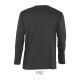 SO11420 SOL'S MONARCH - MEN'S ROUND COLLAR LONG SLEEVE T-S Grey