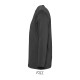 SO11420 SOL'S MONARCH - MEN'S ROUND COLLAR LONG SLEEVE T-S Grey