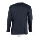 SO11420 SOL'S MONARCH - MEN'S ROUND COLLAR LONG SLEEVE T-S Navy