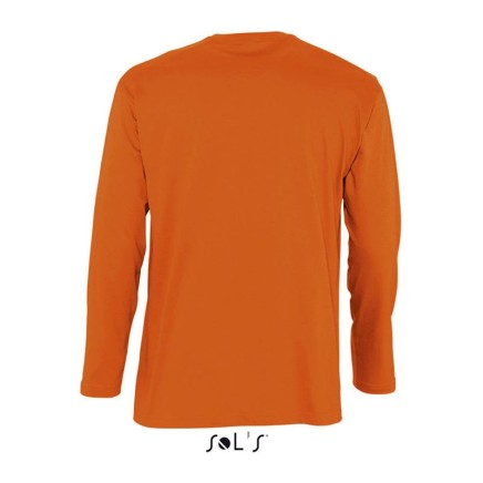 SO11420 SOL'S MONARCH - MEN'S ROUND COLLAR LONG SLEEVE T-S Orange SO11420 SOL'S MONARCH - MEN'S ROUND COLLAR LONG SLEEVE T-S Orange