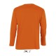 SO11420 SOL'S MONARCH - MEN'S ROUND COLLAR LONG SLEEVE T-S Orange