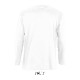 SO11420 SOL'S MONARCH - MEN'S ROUND COLLAR LONG SLEEVE T-S White