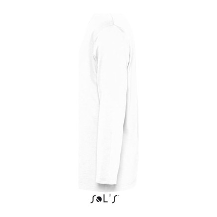 SO11420 SOL'S MONARCH - MEN'S ROUND COLLAR LONG SLEEVE T-S White SO11420 SOL'S MONARCH - MEN'S ROUND COLLAR LONG SLEEVE T-S White