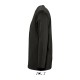 SO11420 SOL'S MONARCH - MEN'S ROUND COLLAR LONG SLEEVE T-S Black