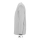 SO11420 SOL'S MONARCH - MEN'S ROUND COLLAR LONG SLEEVE T-S Grey melange