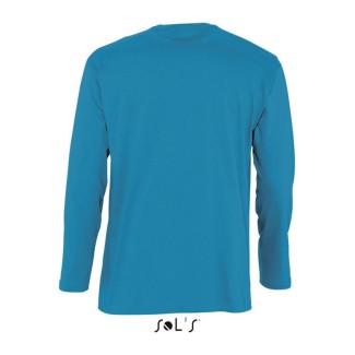 SO11420 SOL'S MONARCH - MEN'S ROUND COLLAR LONG SLEEVE T-S Aqua SO11420 SOL'S MONARCH - MEN'S ROUND COLLAR LONG SLEEVE T-S Aqua