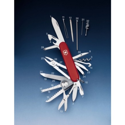 Pocket Knife Victorinox SWISSCHAMP Red - VX1679505