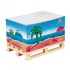 Standart note cube with ooden mini pallet CNS-32P